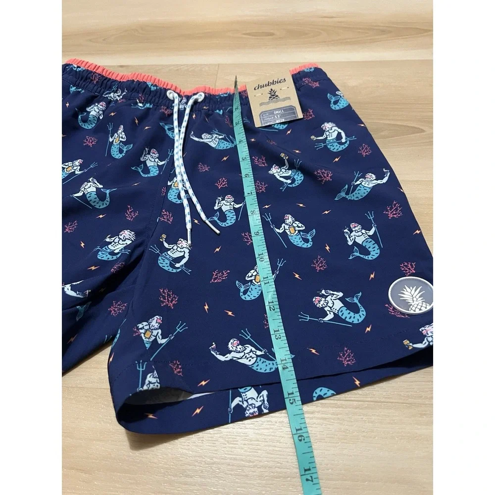NWT Men's S Chubbies The Triton of the Seas 5.5